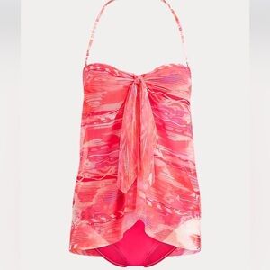 Lauren Ralph Lauren Ikat Calypso Flyaway one piece swimsuit Size 16